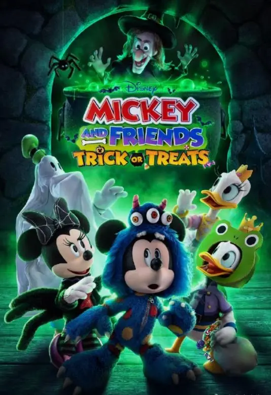 《米奇和朋友们：不给糖就捣蛋》：万圣节奇幻夜，米奇家族的甜蜜冒险与友情力量！